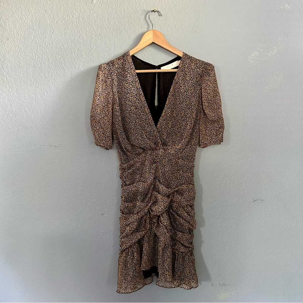 ASTR the Label Ruched Mini Dress - Picture 4 of 10